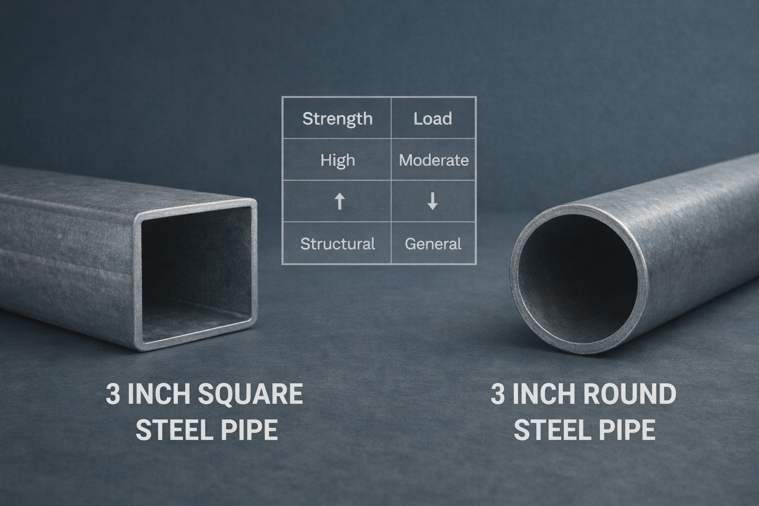 Read more about the article 3 Inch Square Pipe vs Round: Which Wins for Strength