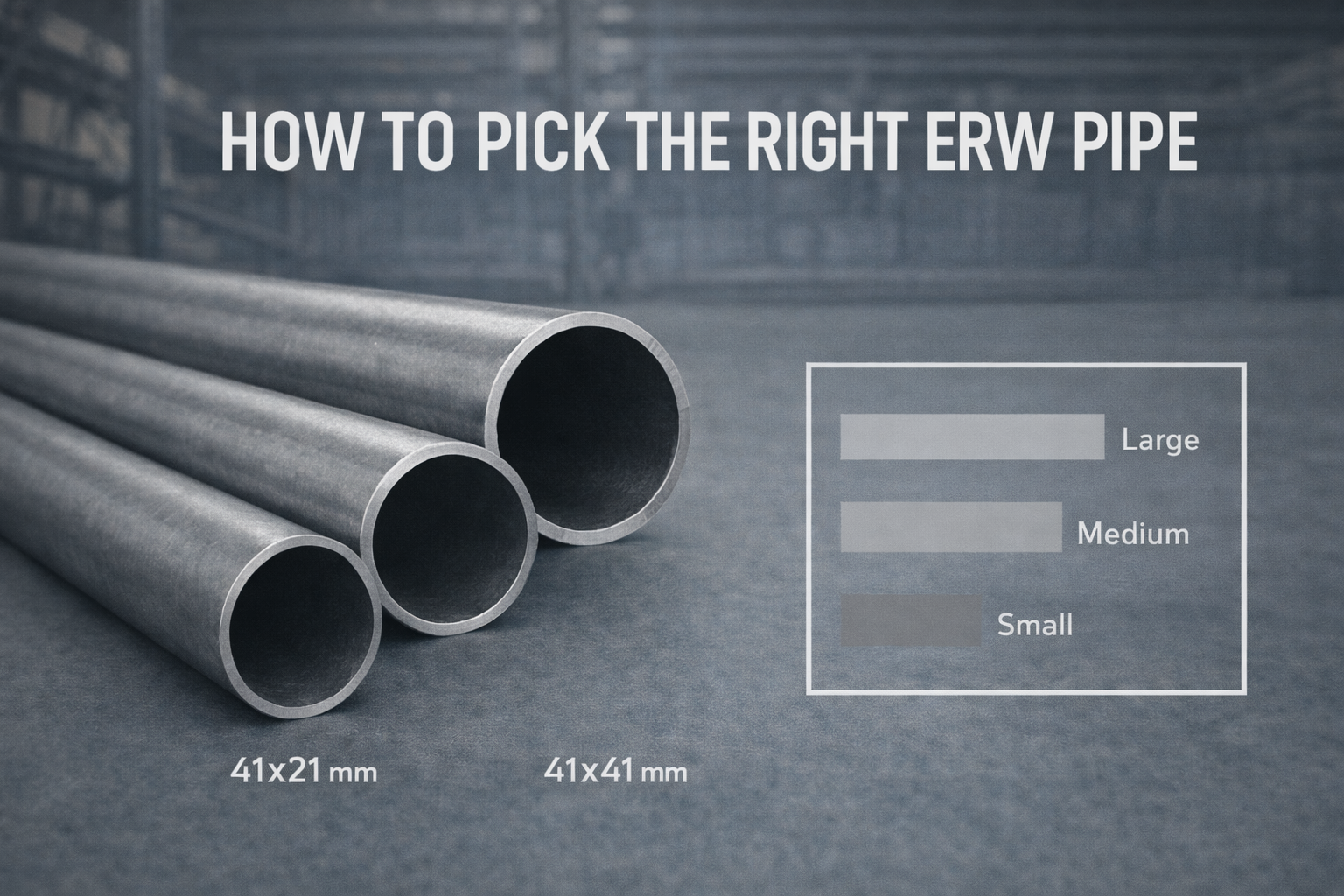 Read more about the article How to Pick the Right ERW Pipe for Your Project