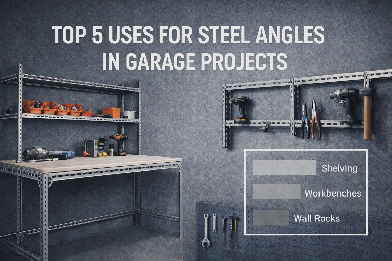 Read more about the article Top 5 Uses for Steel Angles in Garage Projects